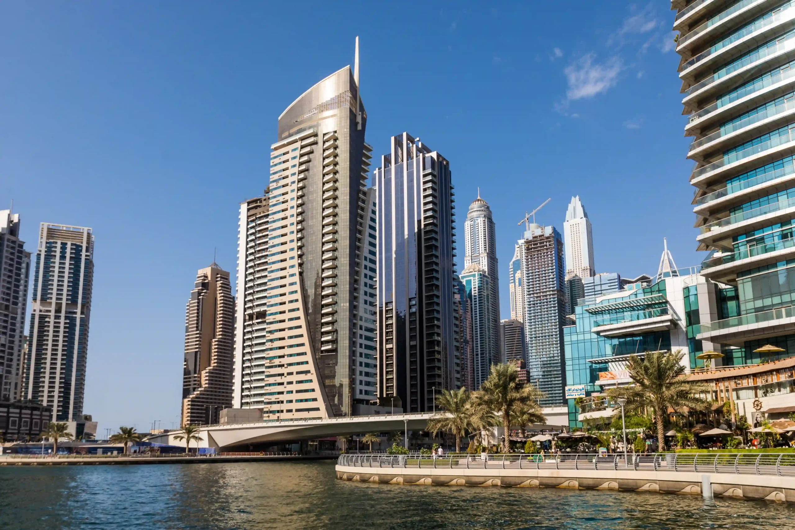 modern city luxury center Dubai